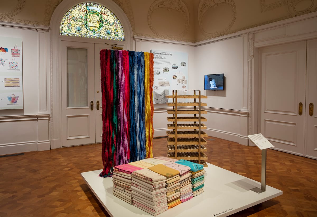 "Scraps," installation view