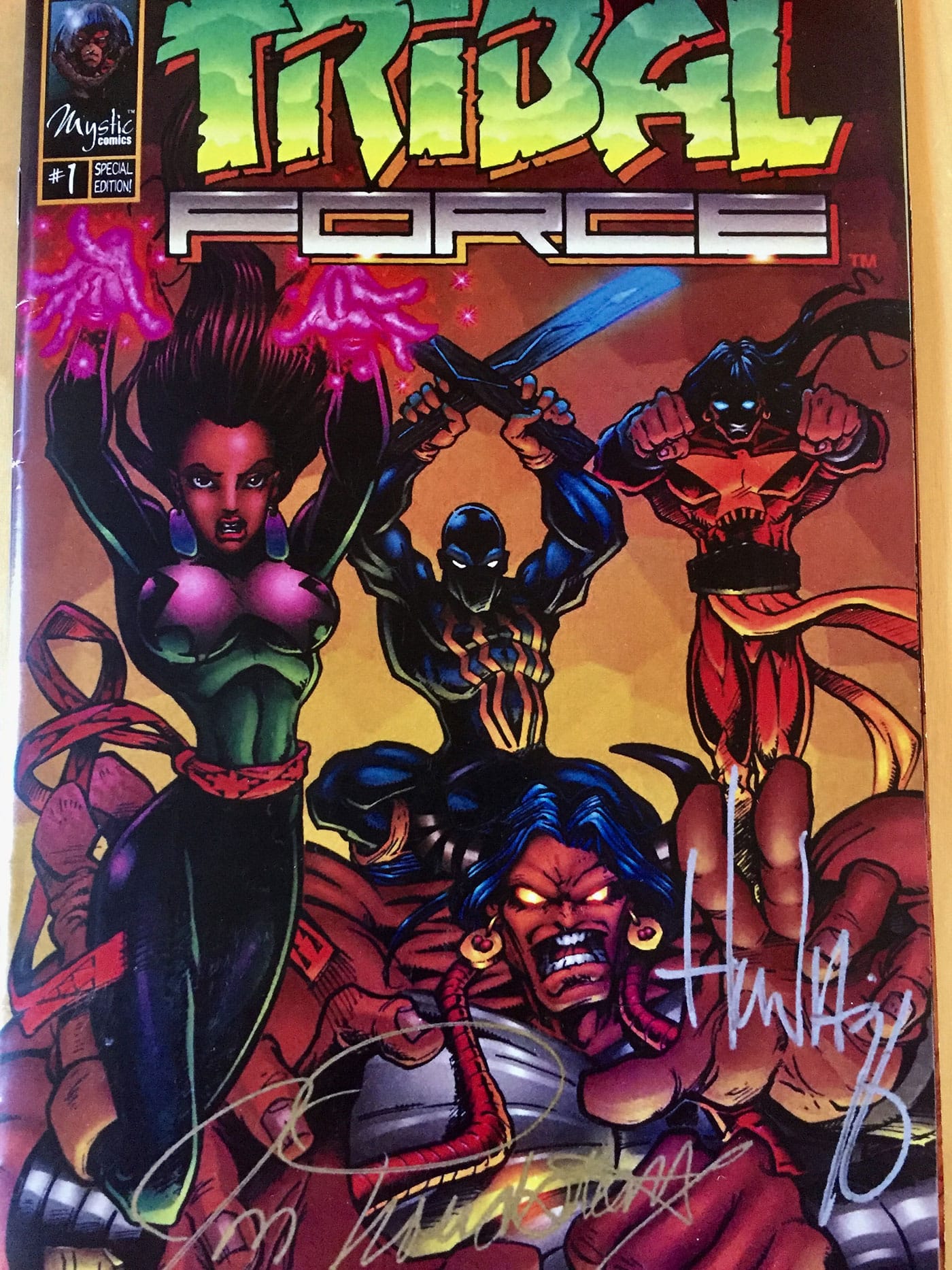 The cover of Jon Proudstar’s Tribal Force