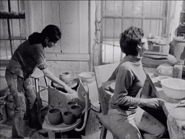 A scene from Ice (1969), a film by Robert Kramer (screenshot by the author)