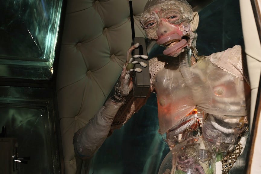 Monica Cook, "Milk Tooth" (still, 2016), two channel stop animation, 9:44 (courtesy the artist and Postmasters Gallery)