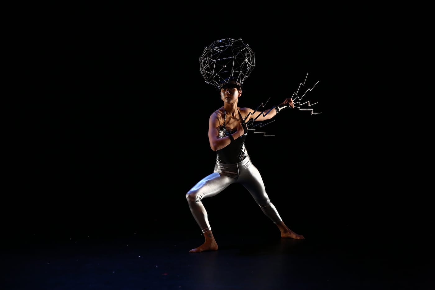 Mei Yamanaka in Paulina Olowska's Slavic Goddesses: A Wreath of Ceremonies at the Kitchen