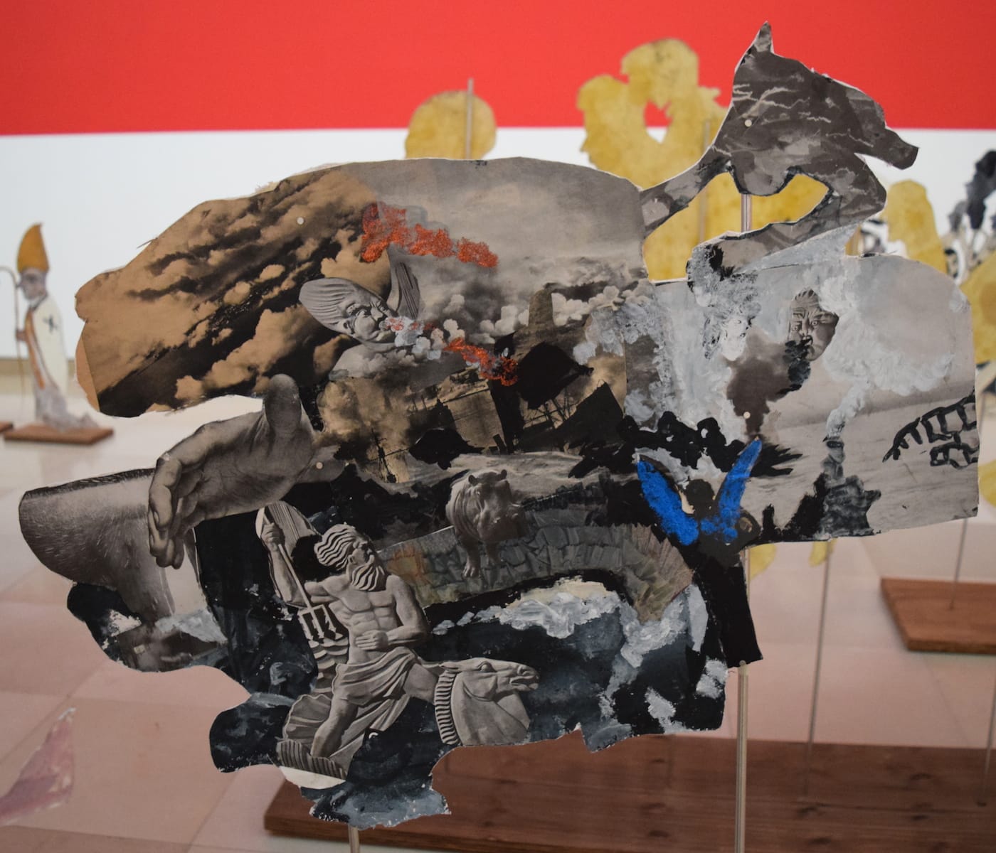 Anna Boghiguian, A Walk in the Unconscious installation view