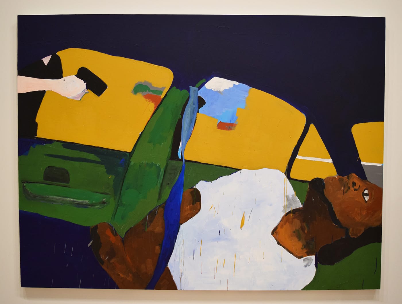 Henry Taylor, "THE TIMES THAY AINT A CHANGING, FAST ENOUGH!" (2017)