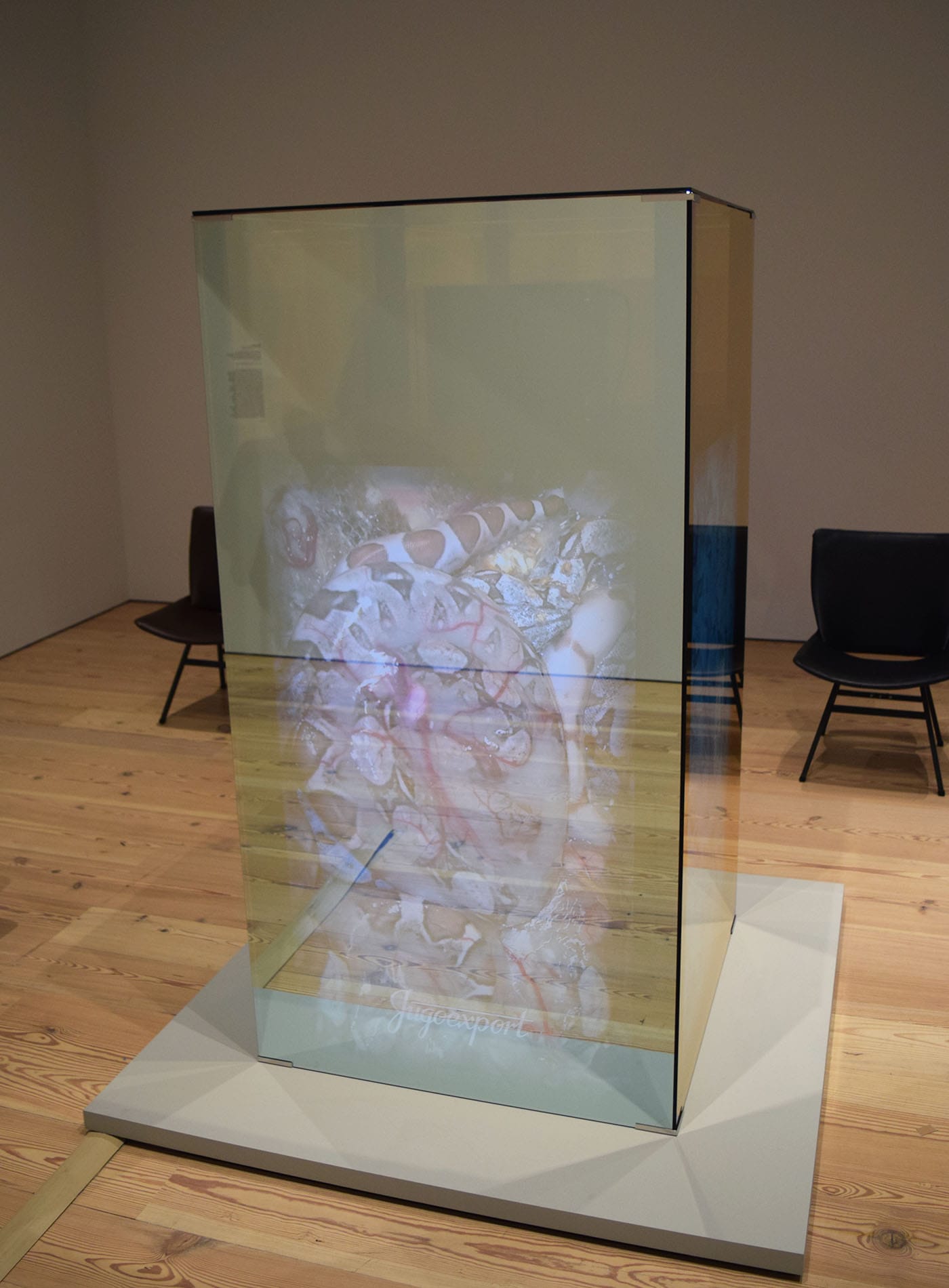 Irena Haiduk's "SERVERS FOR .YU" and "Frauenbank" (both 2017), an homage to a woman-owned bank founded in Berlin in 1910