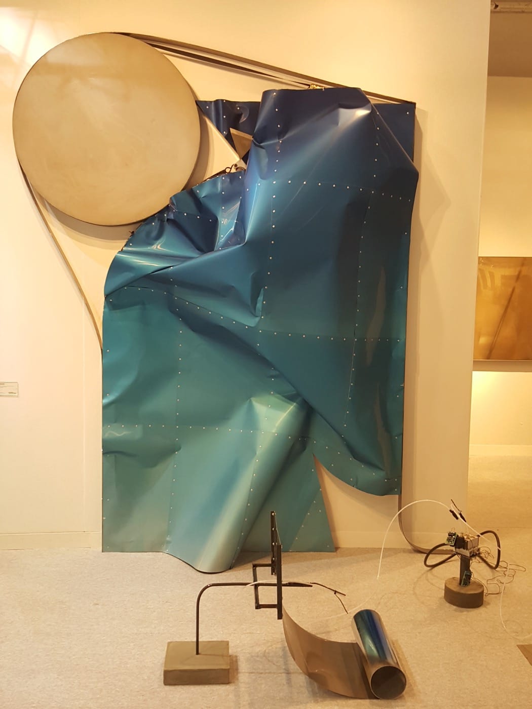 Dorian Gaudin, "Untitled" (2017) at the booth of Berlin gallery Dittrich &amp; Schlechtriem