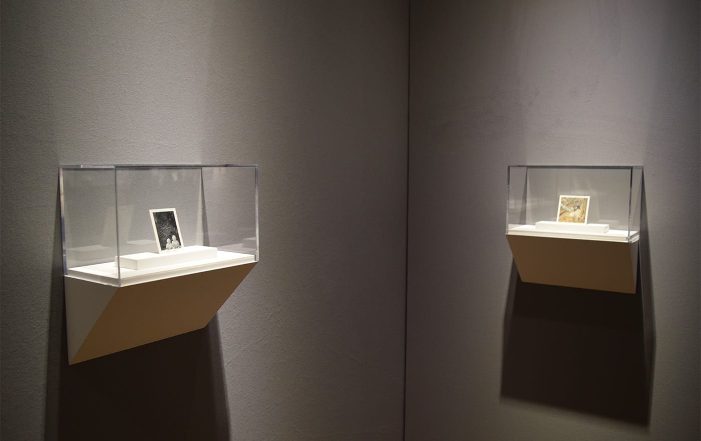 Works by Elisheva Biernoff in the Fraenkel Gallery booth at the 2017 ADAA Art Show