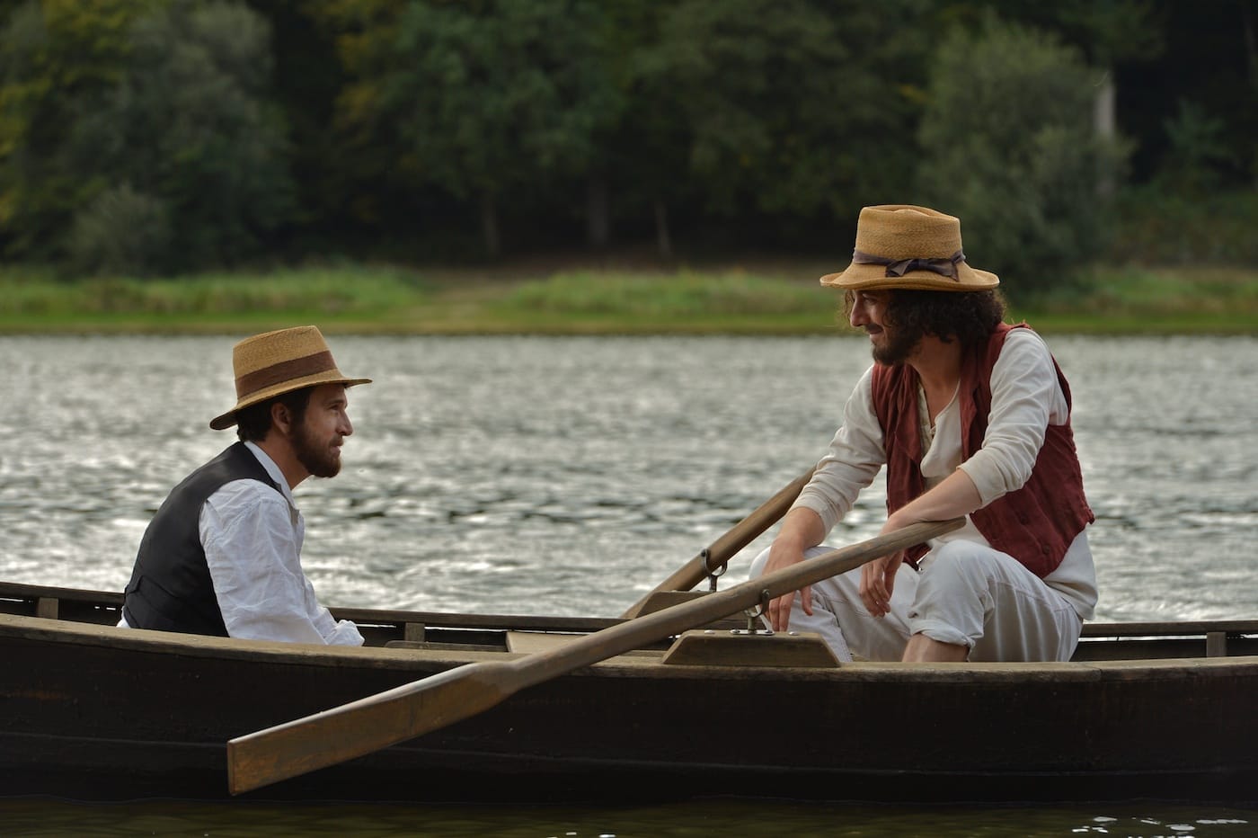 Guillaume Canet and Guillaume Gallienne in Cézanne et Moi (Cézanne and I), a Magnolia Pictures release