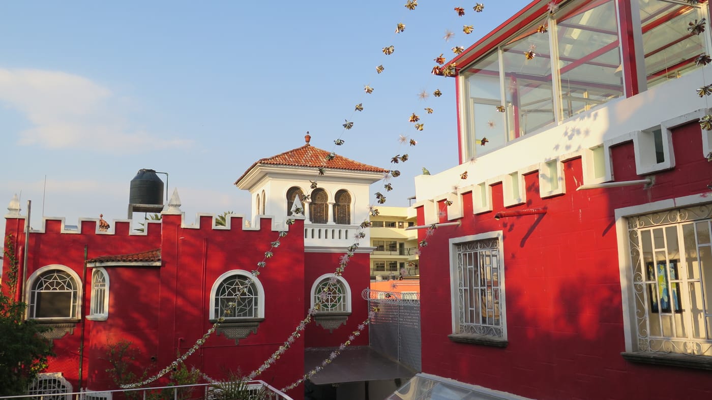 Arquetopia's Headquarters in Puebla, Mexico (all photos by Devon Van Houten Maldonado for Hyperallergic unless indicated otherwise)