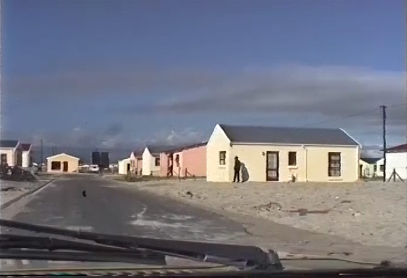 Still from Martha Rosler's <em>South Africa: Crossing the River Without a Bridge</em> (2016) (courtesy the artist and UnionDocs)