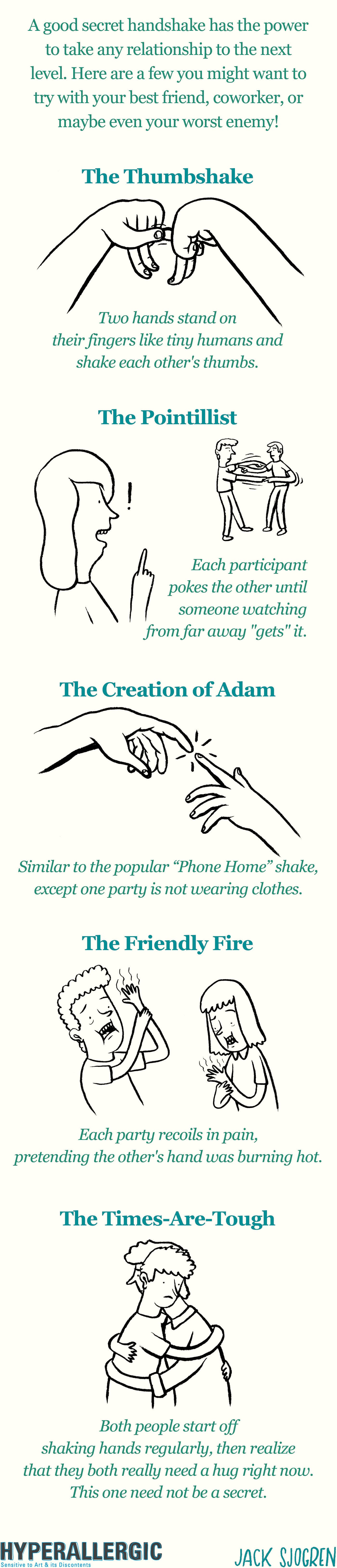 Secret handshakes for everyday use