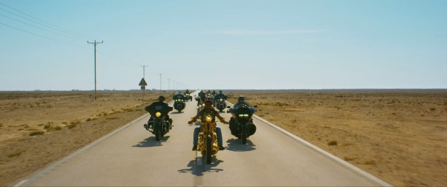 Still from <em/>The Challenge (2016), directed by Yuri Ancarani