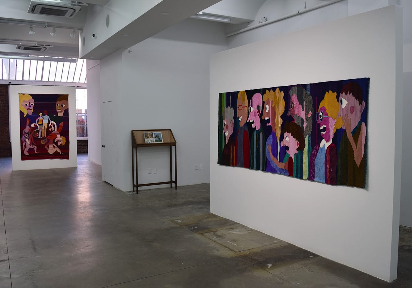 Installation view of Christina Forrer: Grappling Hold at the Swiss Institute