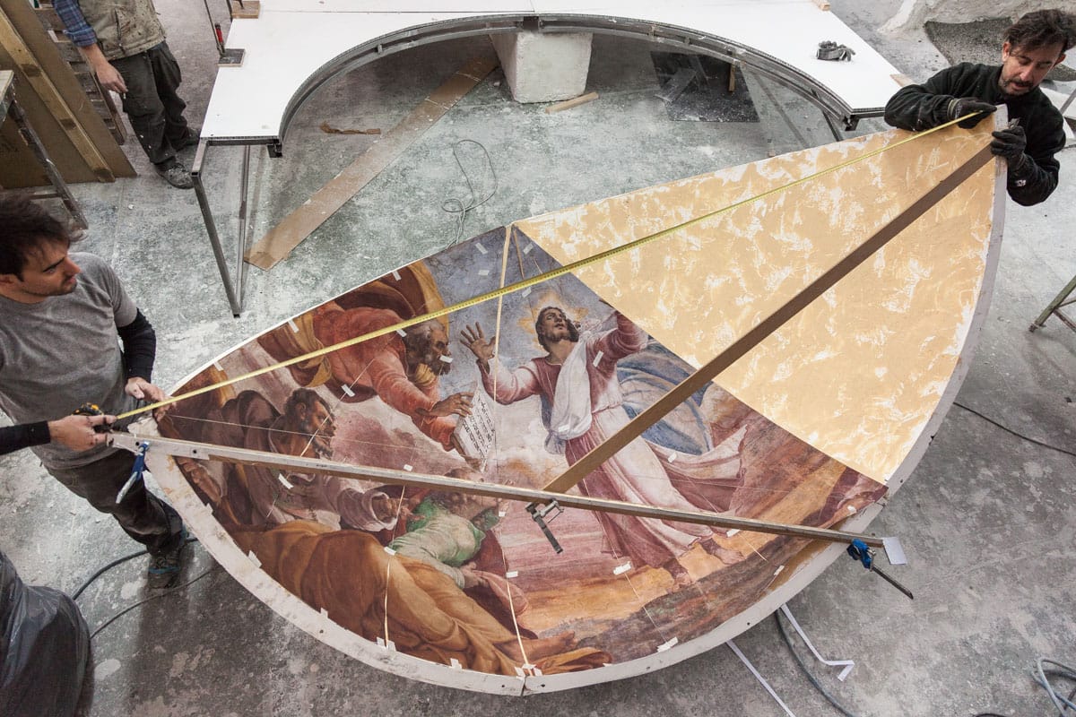 The reproduction of the Borgherini Chapel by Factum Arte (photo © Factum Arte)