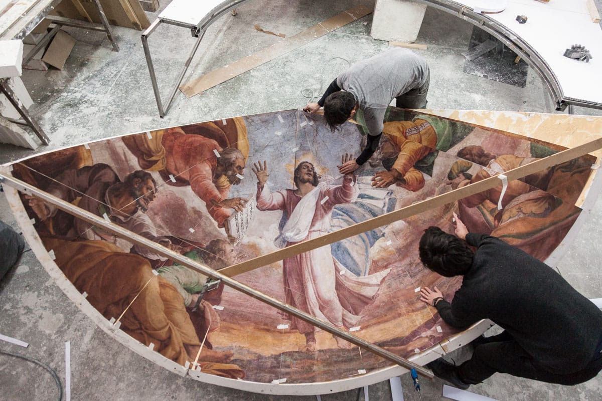 The reproduction of the Borgherini Chapel by Factum Arte (photo © Factum Arte)