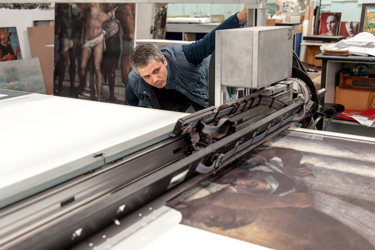 The reproduction of the Borgherini Chapel by Factum Arte (photo © Factum Arte)