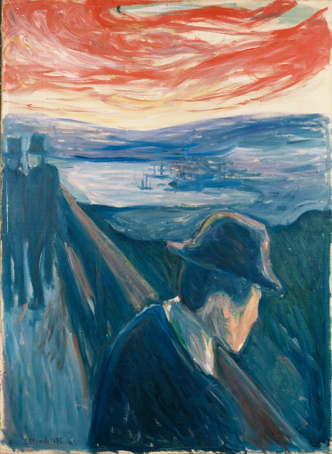 Edvard Munch, "Despair" (1892), Thiel Gallery (via Wikimedia Commons)