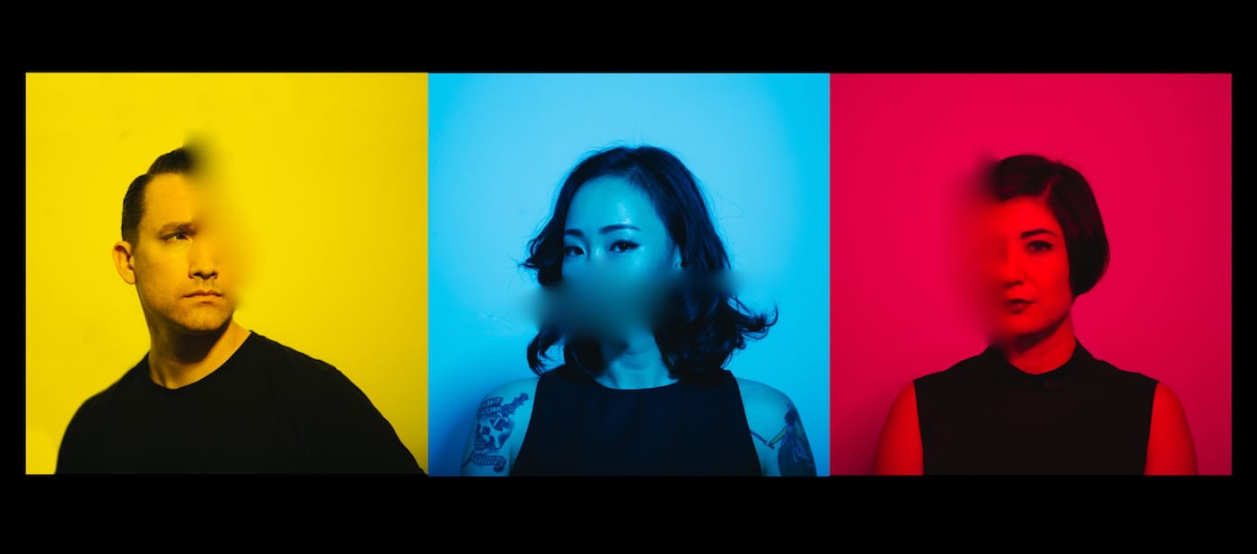 The members of Xiu Xiu (photo by Alex Brown)