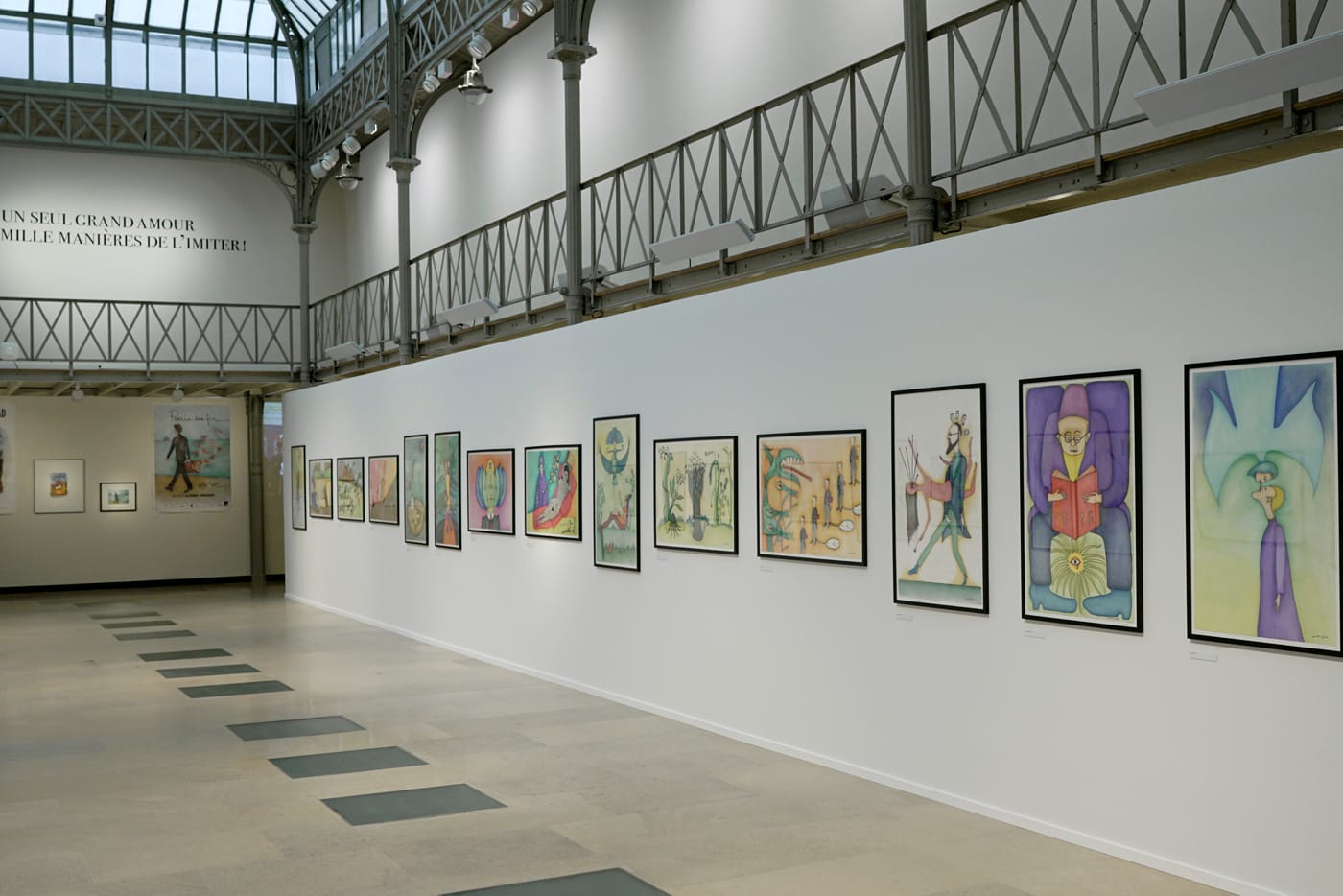 Installation view of <em>pascALEjandro: L'Androgyne Alchimique</em> at Galerie Azzedine Alaïa (courtesy Galerie Azzedine Alaïa)