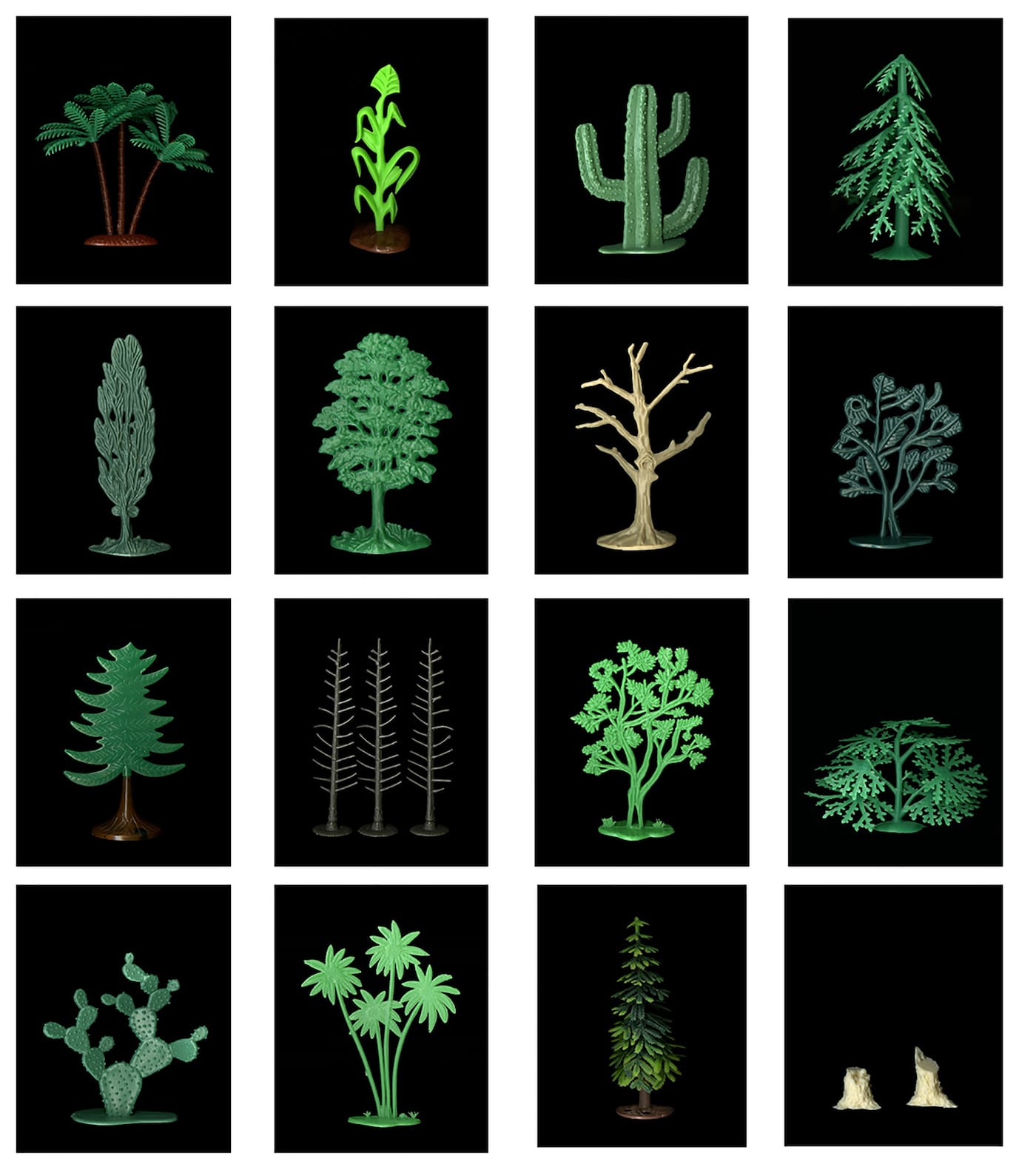 Tom Jones, The North American Landscape (2013), 16 digital 3D-scanned photographs