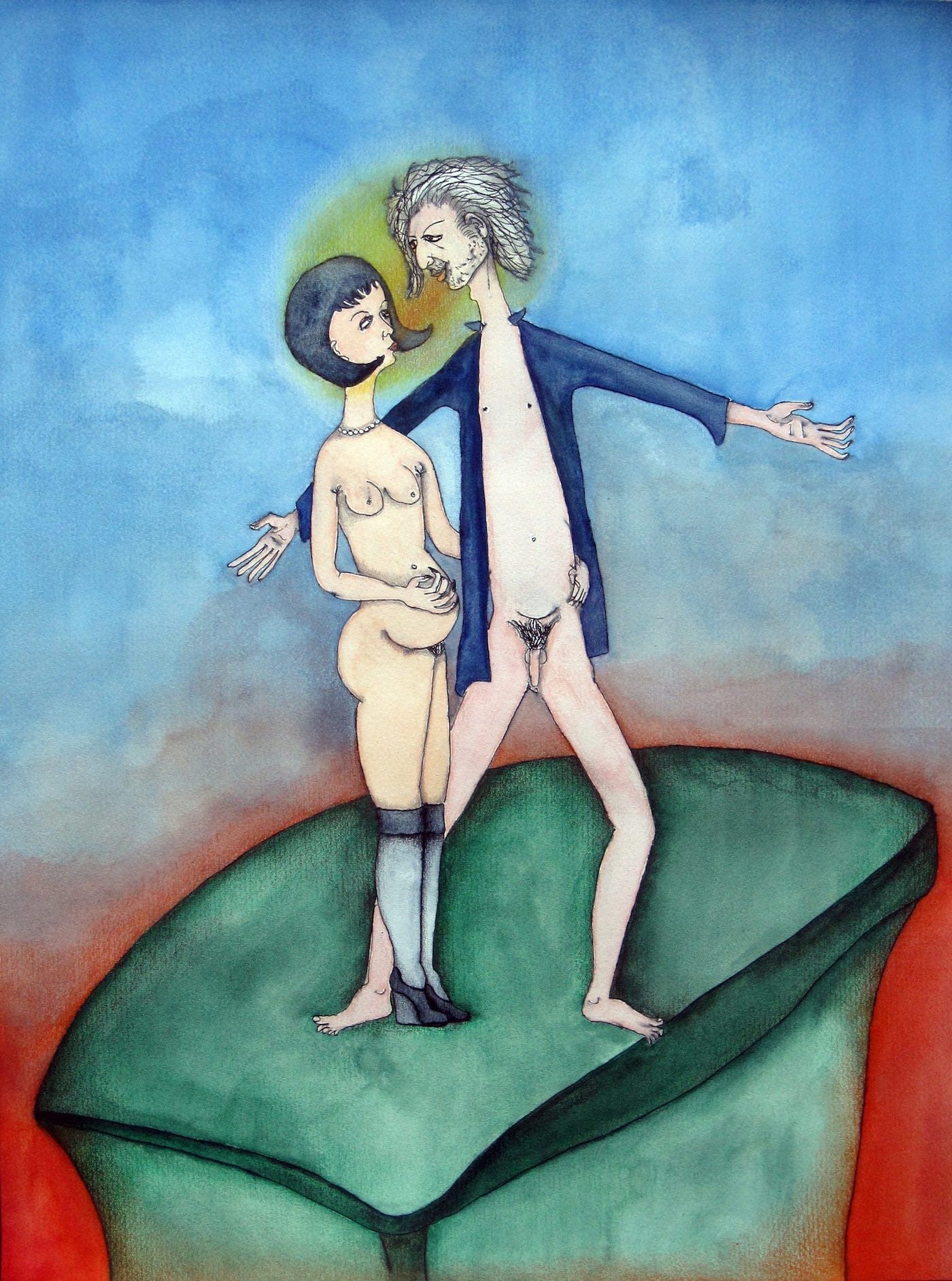 pascALEjandro, "Nous deux / Nosotros dos" (2009), 42 x 56 cm (photo by Pascale Montandon-Jodorowsky, courtesy of Galerie Azzedine Alaïa)