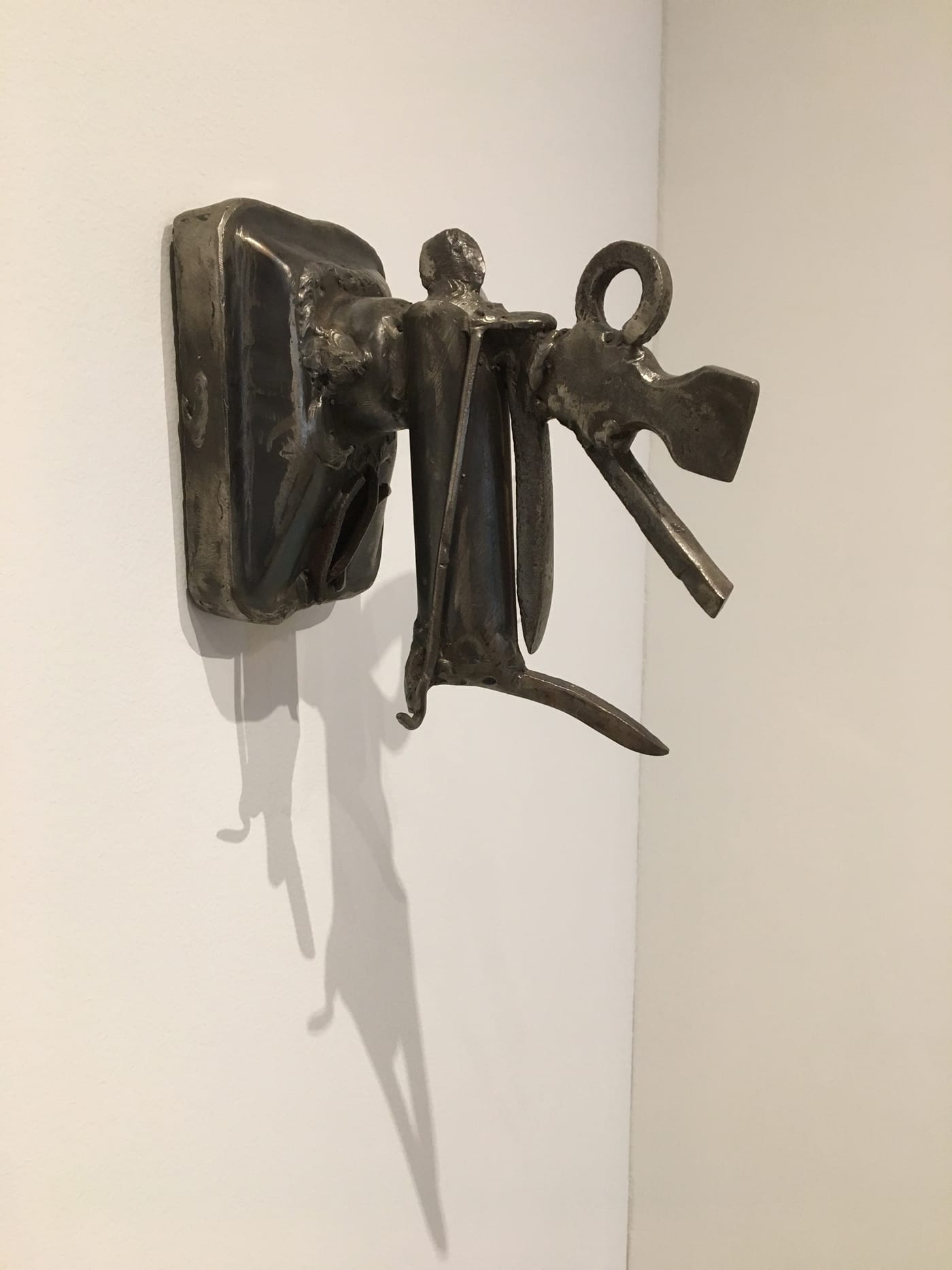 Melvin Edwards, "We Know" (1986), welded steel, gift of Mike and Rob Abel, 2006