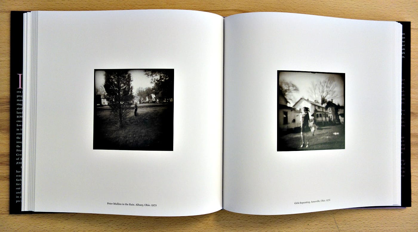 Pages from <em>Iowa</em> by Nancy Rexroth (photo of the book for Hyperallergic)