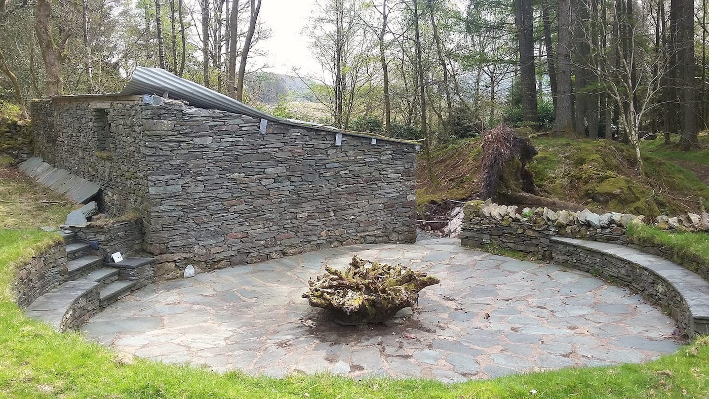 Kurt Schwitters's "Merz Barn" in the Lake District (photo by Luke McKernan/Flickr)
