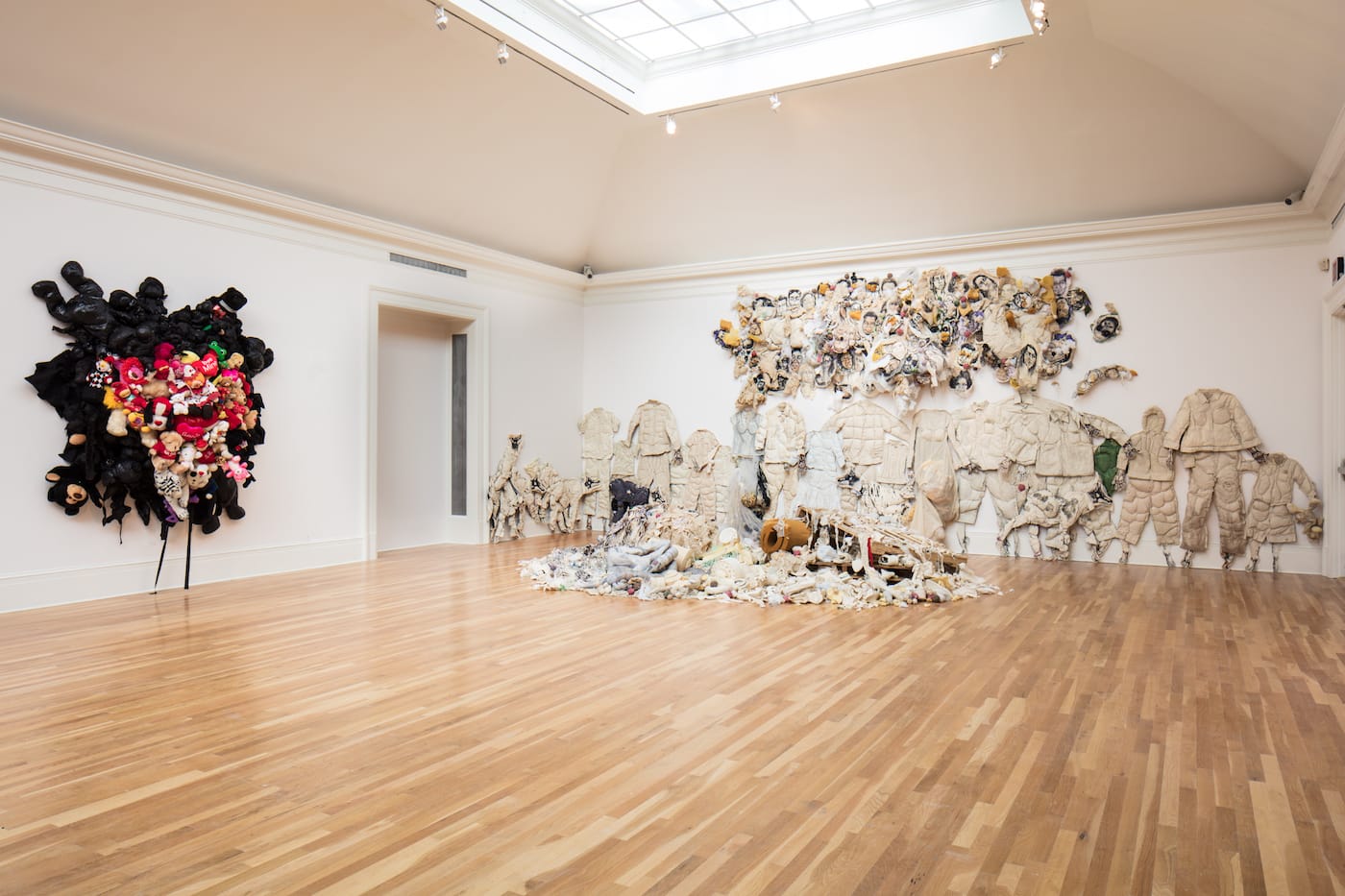 Installation view of <em/>Beyond the Canvas: Contemporary Art from Puerto Rico at the Newcomb Art Museum with works by Elsa María Meléndez (all photos courtesy the Newcomb Art Museum)