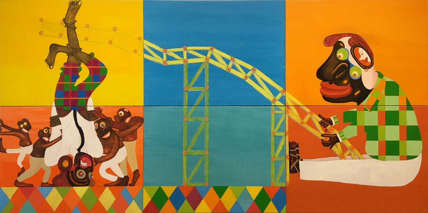 Peter Williams, "Smile" (2016), oil on canvas, F.V. du Pont Acquisition Fund, 2016