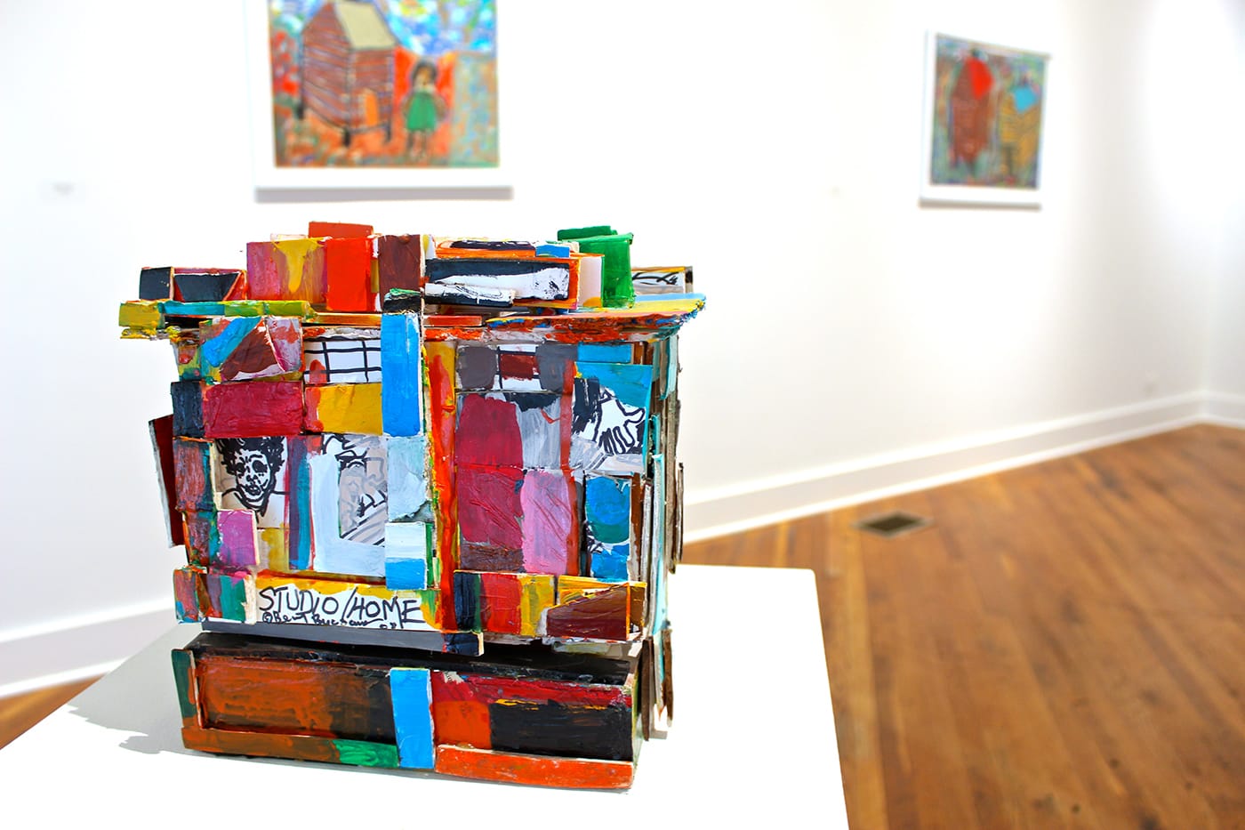 <em>Beverly Buchanan: Low Country</em>, at David Klein Gallery in Detroit, installation view (all photos by the author for Hyperallergic)