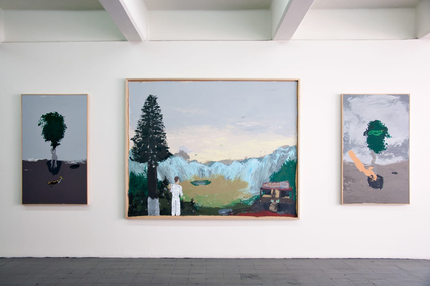 Manuel Solano, <em>Desafiando a la Autoridad </em>, installation view (all images courtesy of Karen Huber gallery)