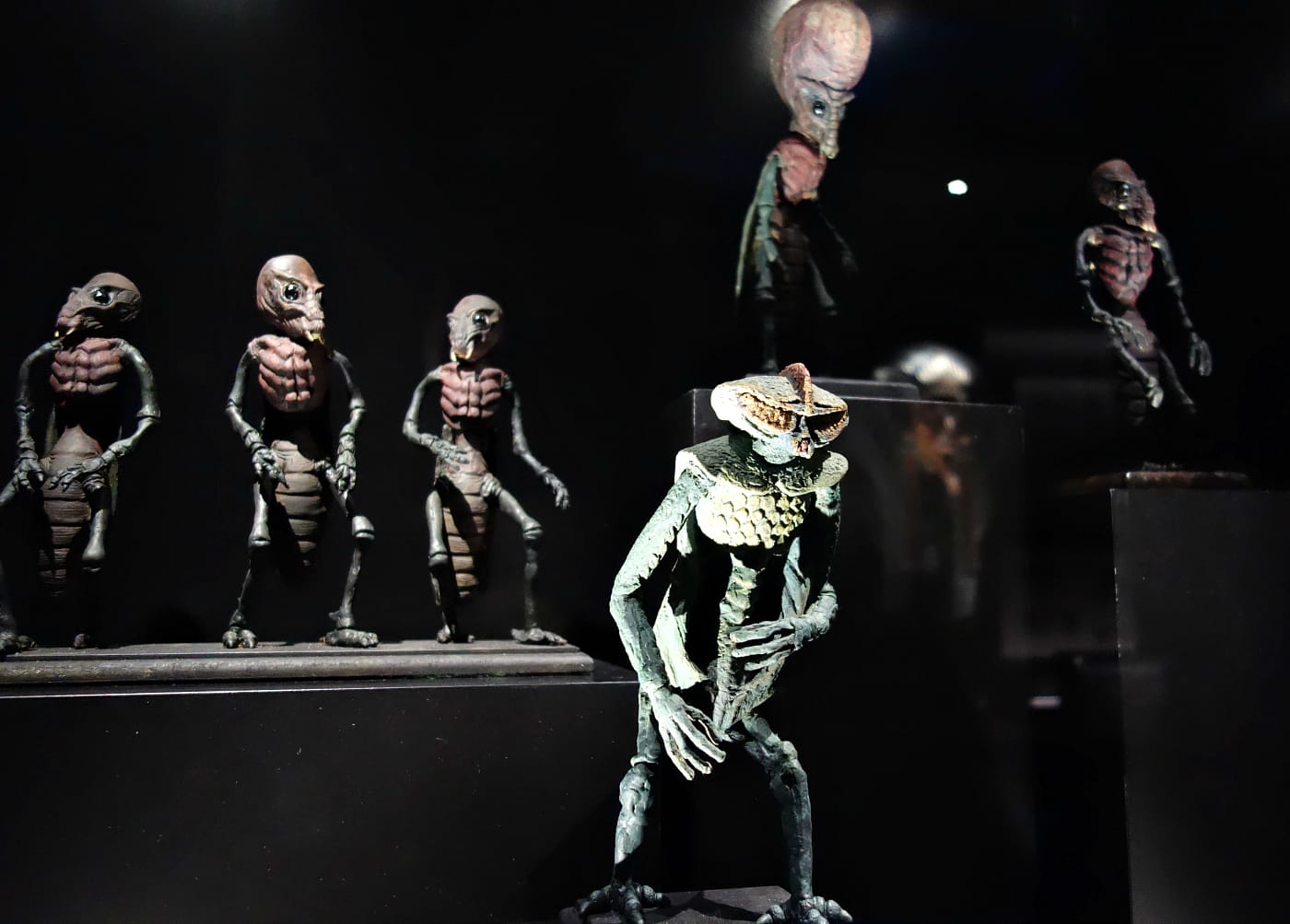 Installation view of <em>Into the Unknown</em> at the Barbican in London (photo by the author for Hyperallergic)