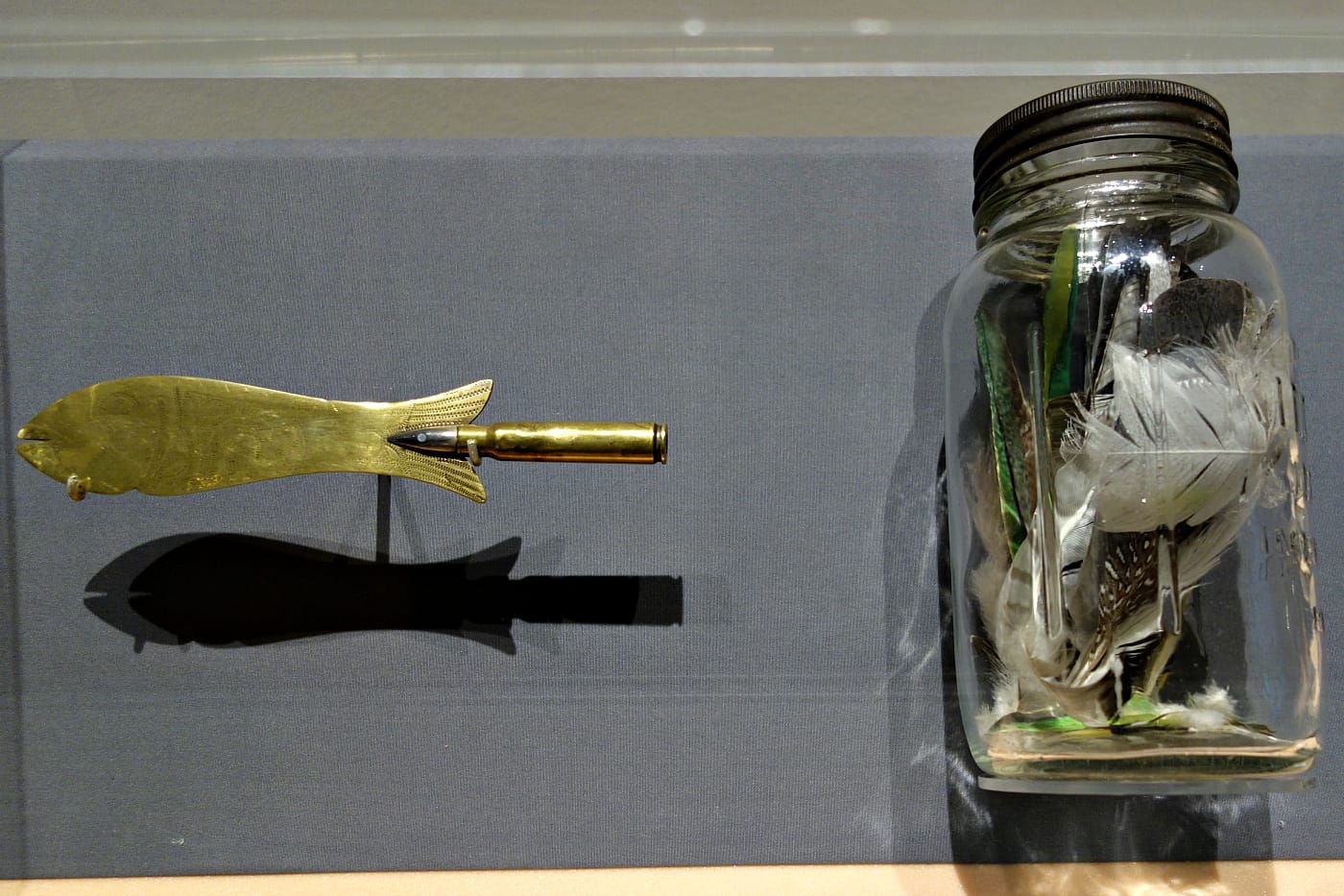 Installation view of <em>A Museum of Modern Nature</em> at the Wellcome Collection in London (photo by the author for Hyperallergic)