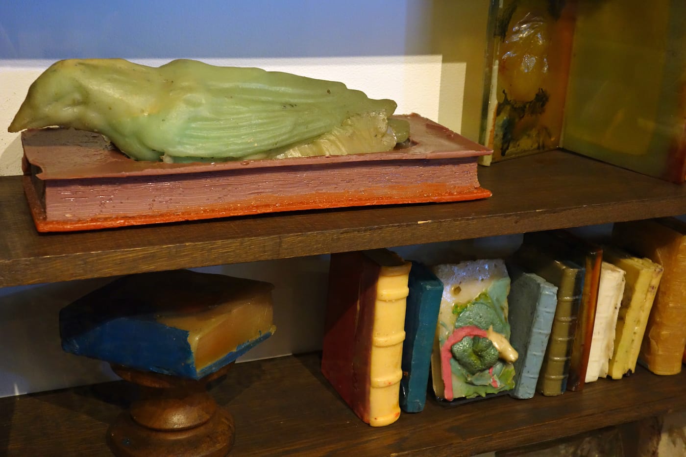 Installation view of <em>Volumes: Stella Waitzkin + Rita Barros</em> at the John Michael Kohler Arts Center (photo by the author for Hyperallergic)