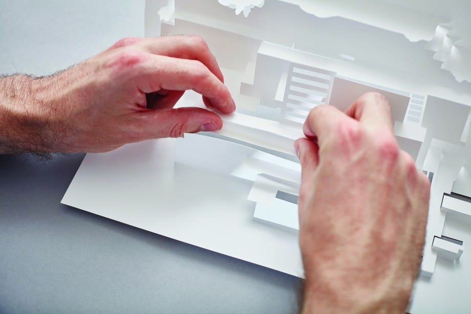 Frank Lloyd Wright Paper Models: 14 Kirigami Buildings to Cut Out and Fold (courtesy Laurence King Publishing)