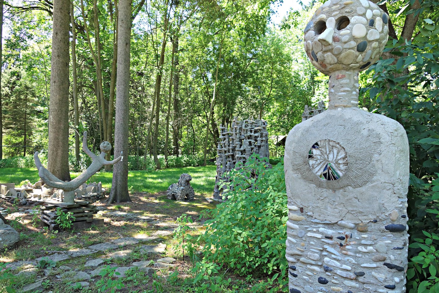 Mary Nohl's Art Environment in Fox Point, Wisconsin 