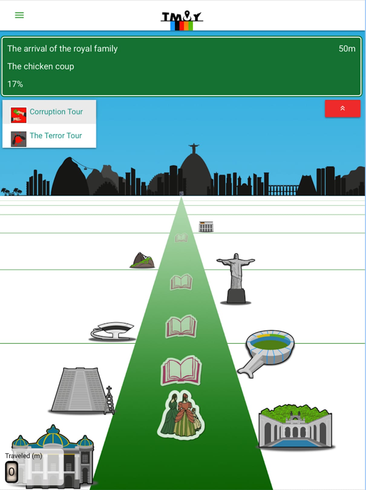 The Museum of Yesterday app (courtesy Casa Pública)