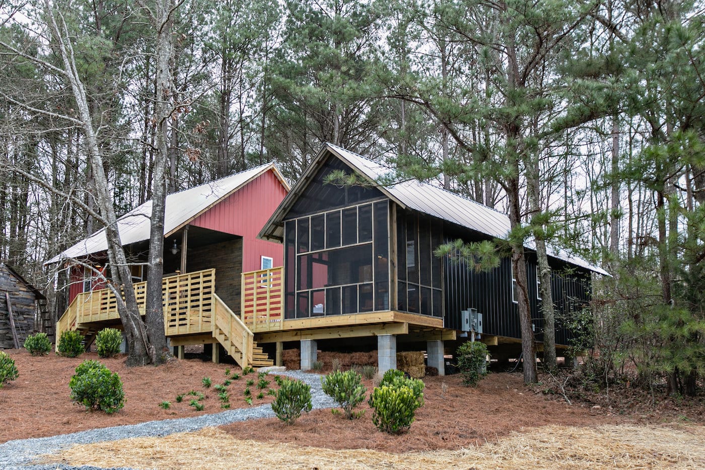 The rural cottage studio at AIR Serenbe (photo courtesy AIR Serenbe)