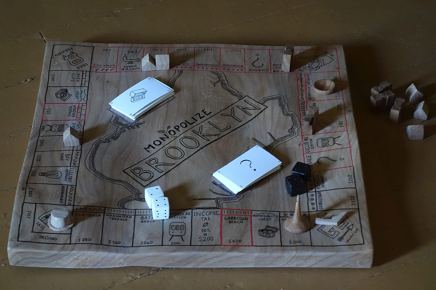 Installation view of <em>Witness Tree Project</em> at the Lefferts Historic House in Prospect Park (photo by the author for Hyperallergic)