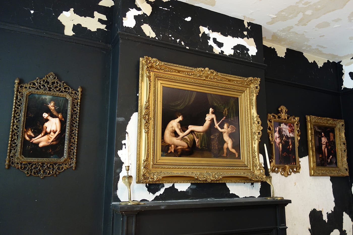 Installation view of photography by Anna Cone