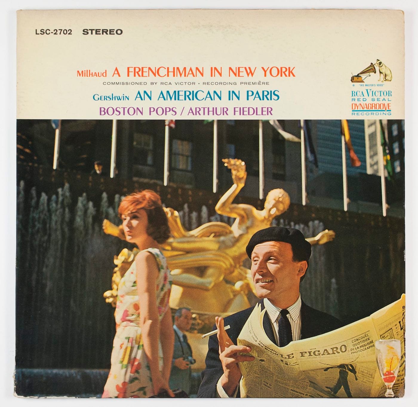 <em>Arthur Fiedler and the Boston Pops: A Frenchman in New York<me> (RCA Victor LSC 2702) (courtesy the MIT Press)