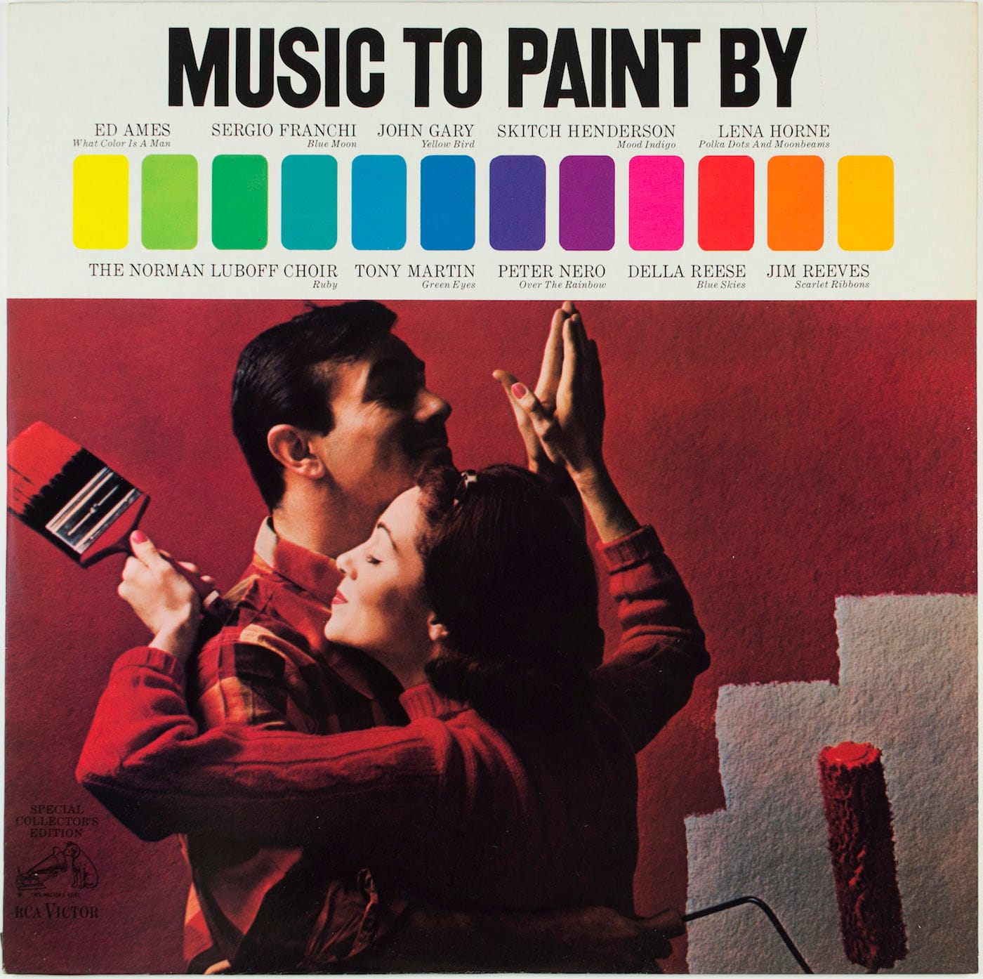 <em>Music to Paint By</em> (RCA Victor PRM 208, prepared expressly for Celanese Coating) (courtesy the MIT Press)