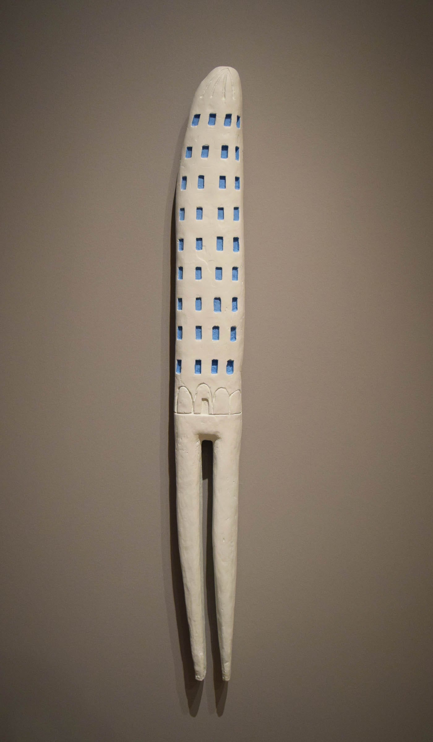 Louise Bourgeois, "Portrait of Jean-Louis" (1947–49), painted bronze