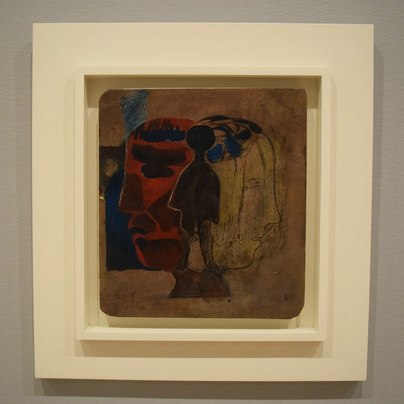 Louise Bourgeois, "Untitled" (1940), oil and pencil on board