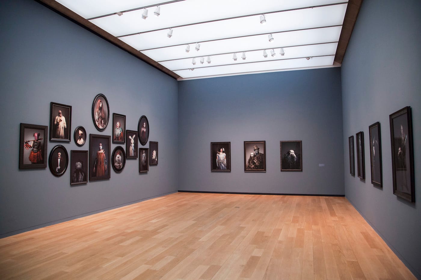 Installation view of Misty Keasler: Haunt at the Modern Art Museum of Fort Worth (courtesy the Modern Art Museum of Fort Worth)