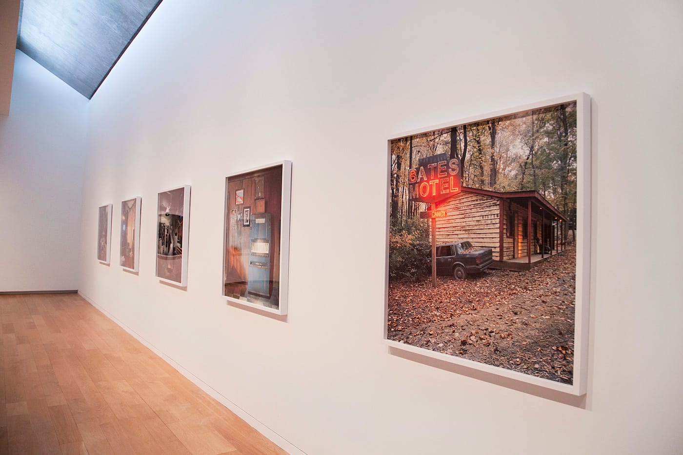 Installation view of Misty Keasler: Haunt at the Modern Art Museum of Fort Worth (courtesy the Modern Art Museum of Fort Worth)