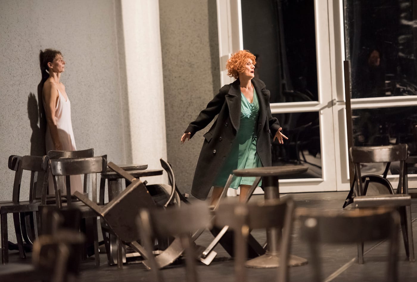 Tanztheater Wuppertal, <em/>Café Müller (1978), a piece by Pina Bausch with music by Henry Purcell, directed and choreographed by Pina Bausch (photo by Stephanie Berger, courtesy the Brooklyn Academy of Music)