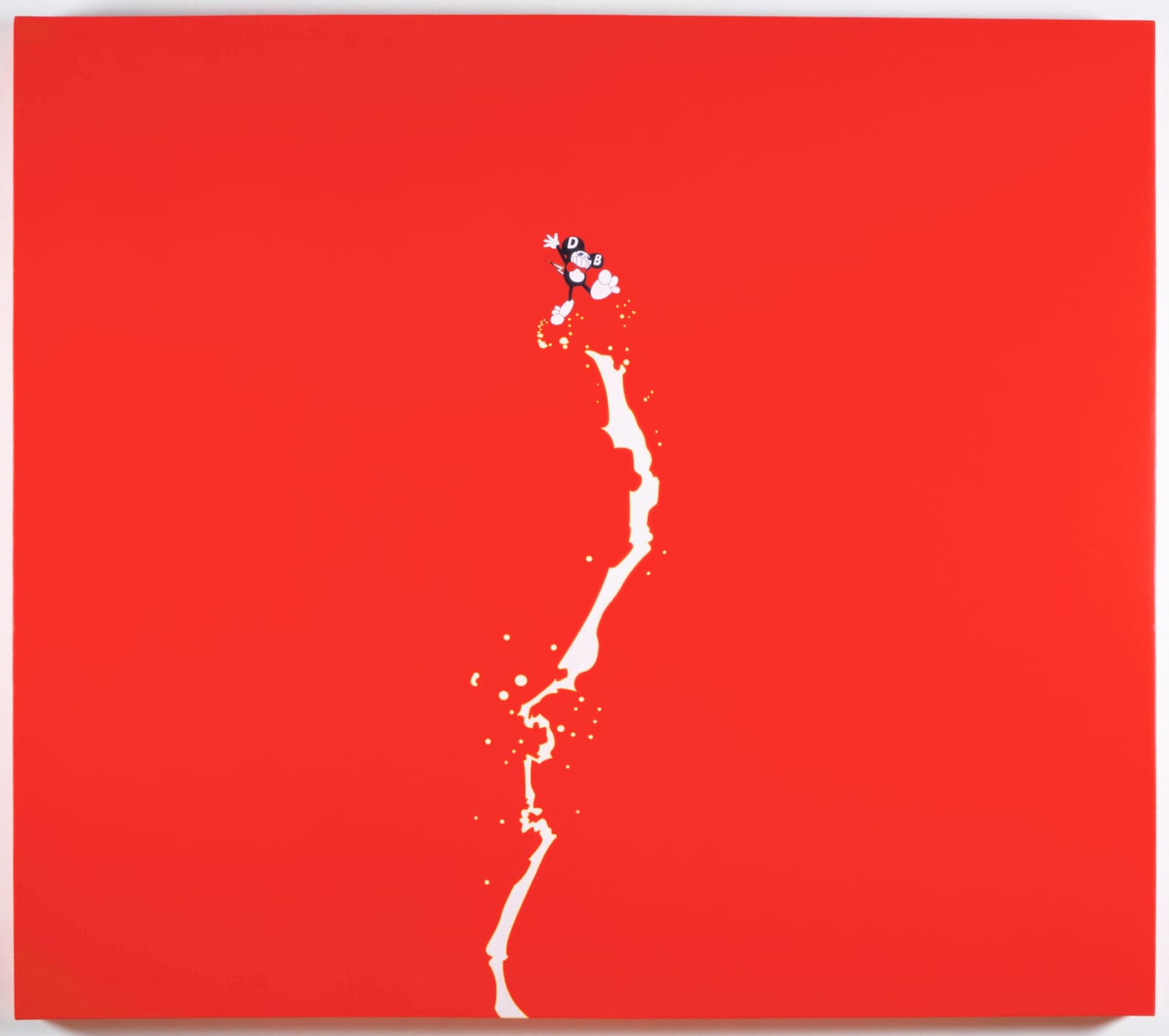 Takashi Murakami, "ZuZaZaZaZaZa" (1994), acrylic and silkscreen on canvas mounted on board, 59 x 67 in, Takahashi Collection (© 1994 Takashi Murakami/Kaikai Kiki Co., Ltd; All Rights Reserved;. photo by Norihiro Ueno)