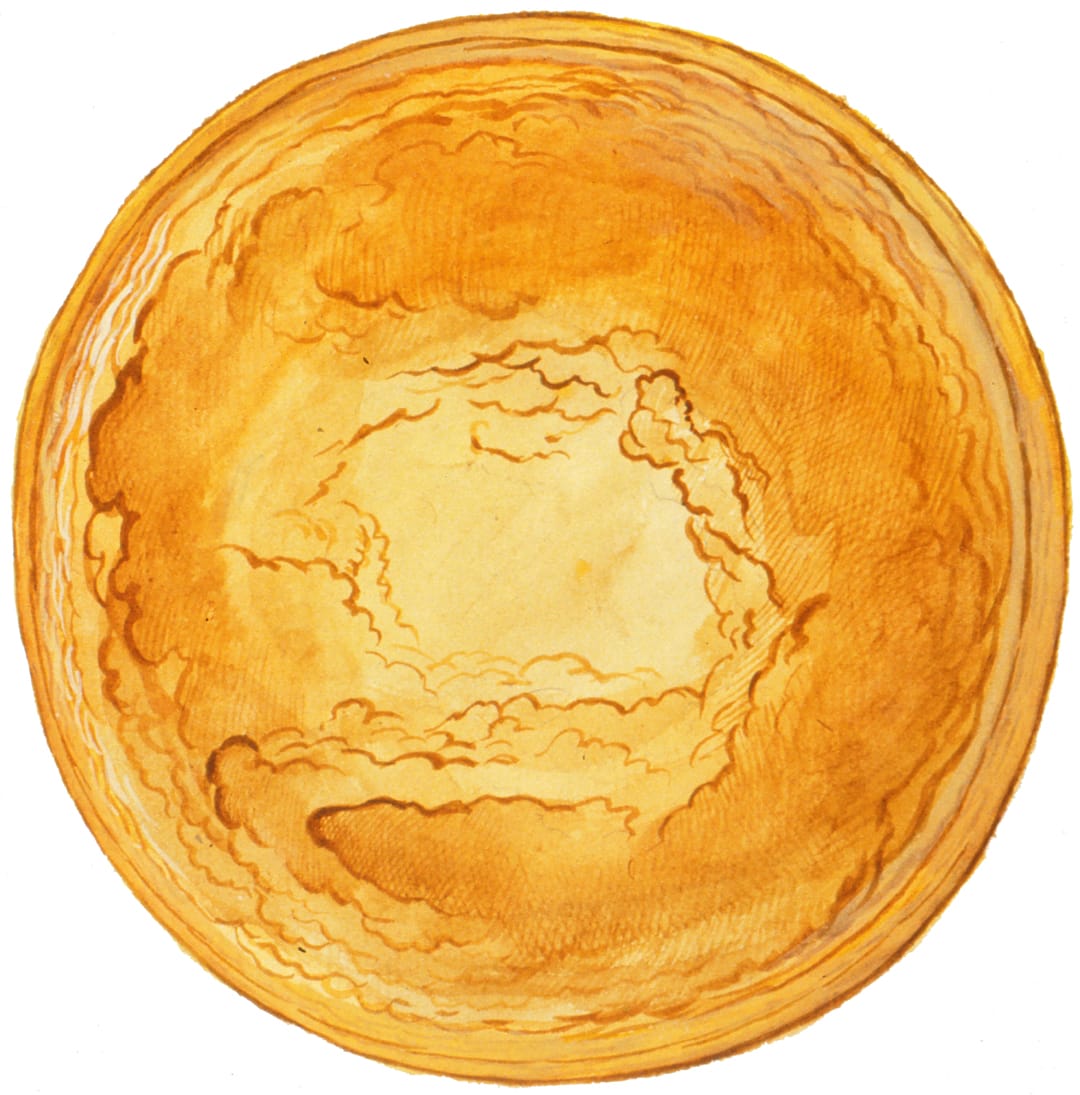 Plate from <em>What Heaven Looks Like: Comments on a Strange Wordless Book</em> (courtesy Laboratory Books)