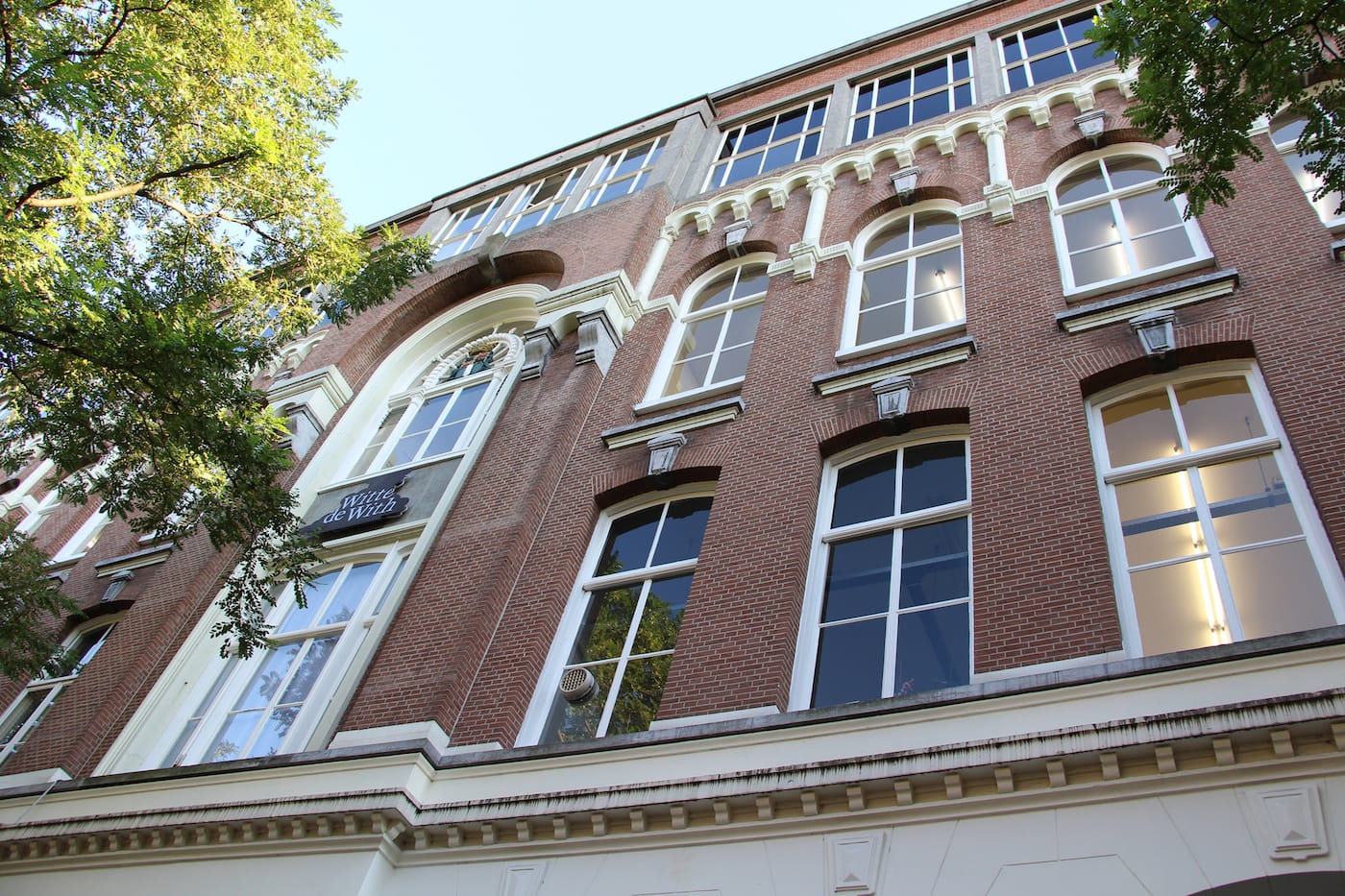 The exterior of the Witte de With Center for Contemporary Art in Rotterdam (photo by Fred Romero/Flickr)